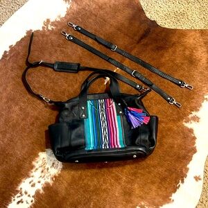 Nena and co. Baja convertible bag with tassels